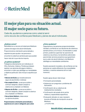 RetireMed | Who We Are Spanish