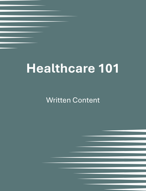 Healthcare 101