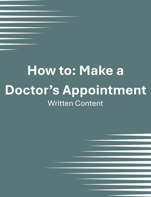 How to Make a Doctor’s Appointment