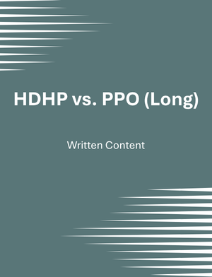HDHP vs. PPO (Long)