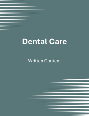 Dental Care
