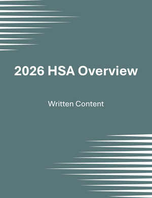 2026 HSA Overview