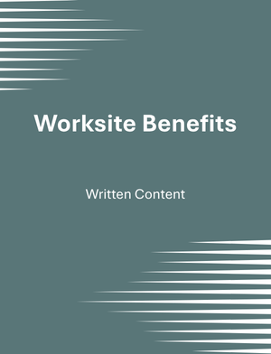 Worksite Benefits