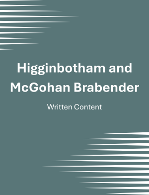 Higginbotham and McGohan Brabender Announce Agreement to Join Forces 