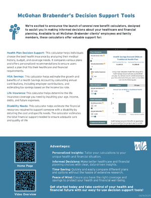 Decision Support Tool