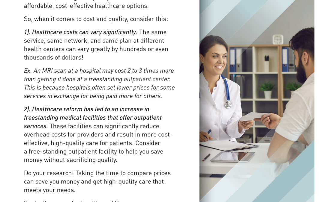 Benefits 101: Cost vs. Quality