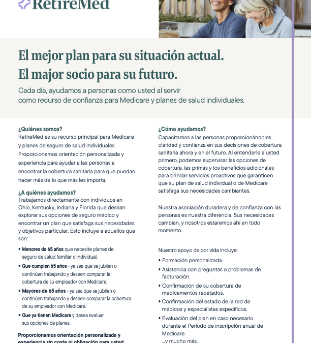 RetireMed | Who We Are Spanish